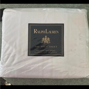 Ralph Lauren Polo Sheet in Classic White